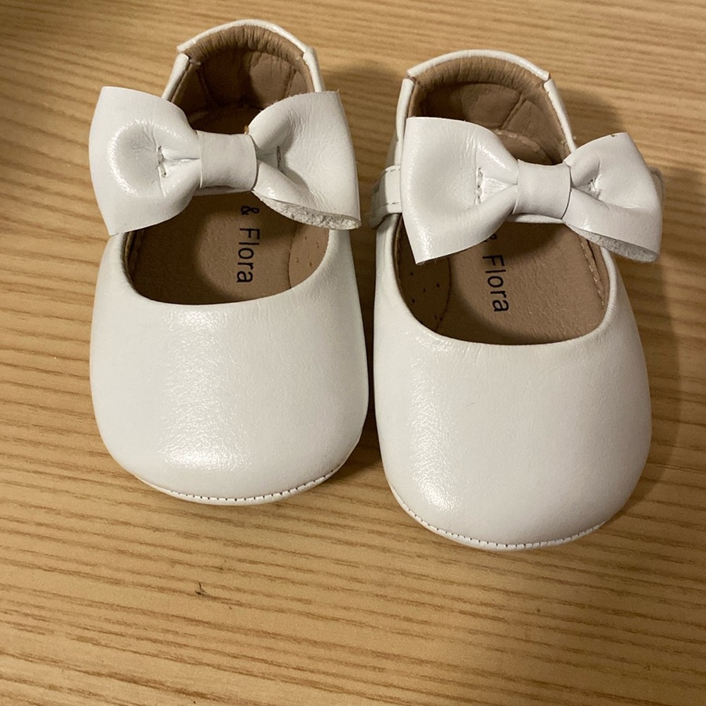 White Felix Flora Shoes